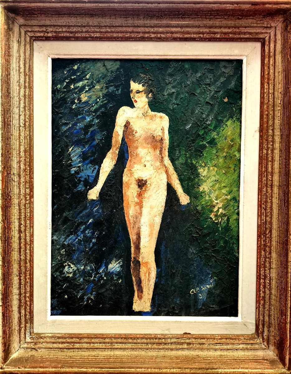 Art Deco Nude Woman