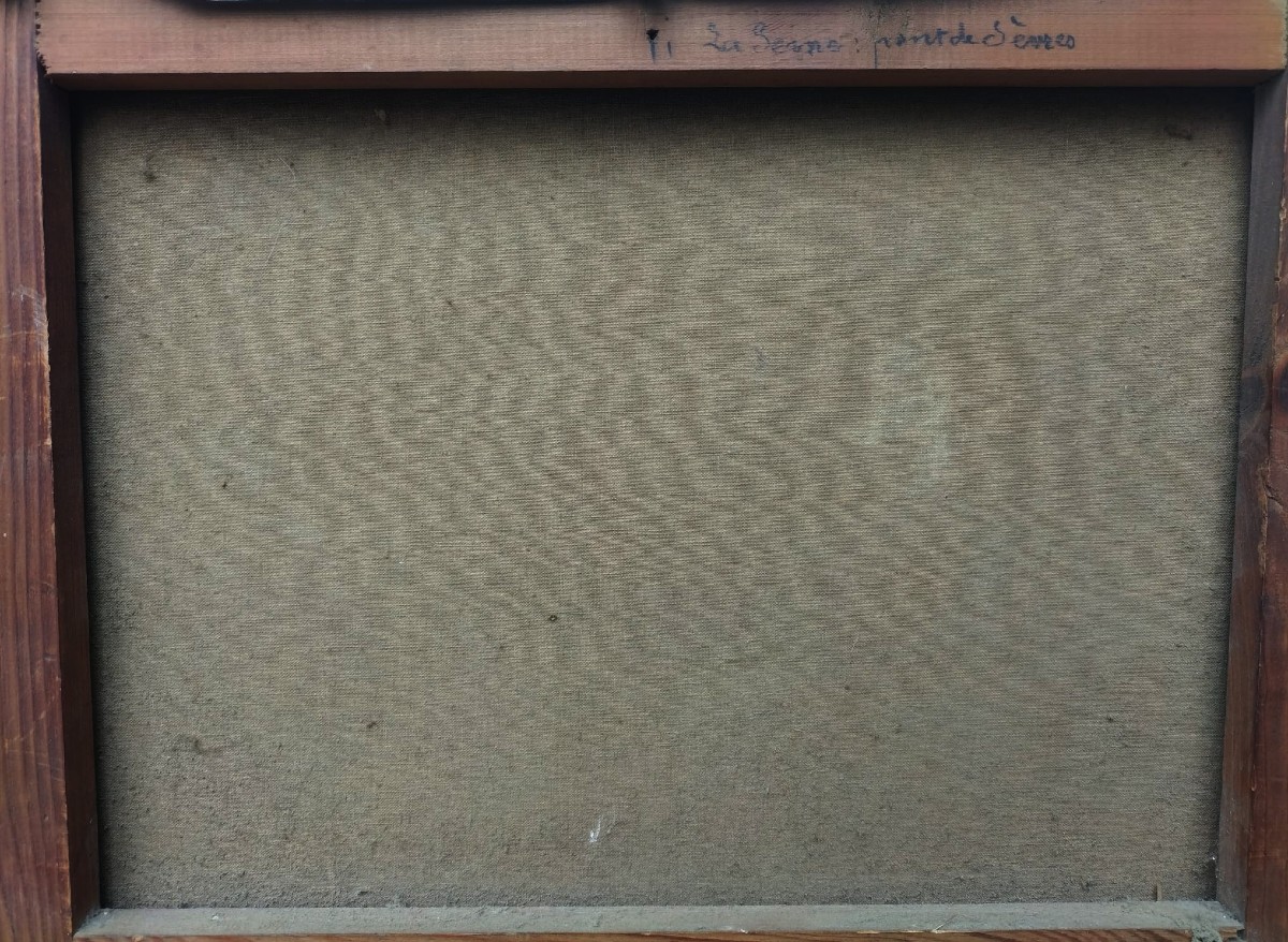 Impressionist Landscape The Seine-photo-4