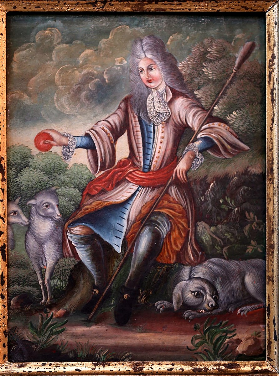 Paris And Athena, German School, 1720-photo-2