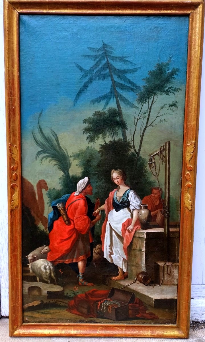 Le bandit et la bergère Orientaliste