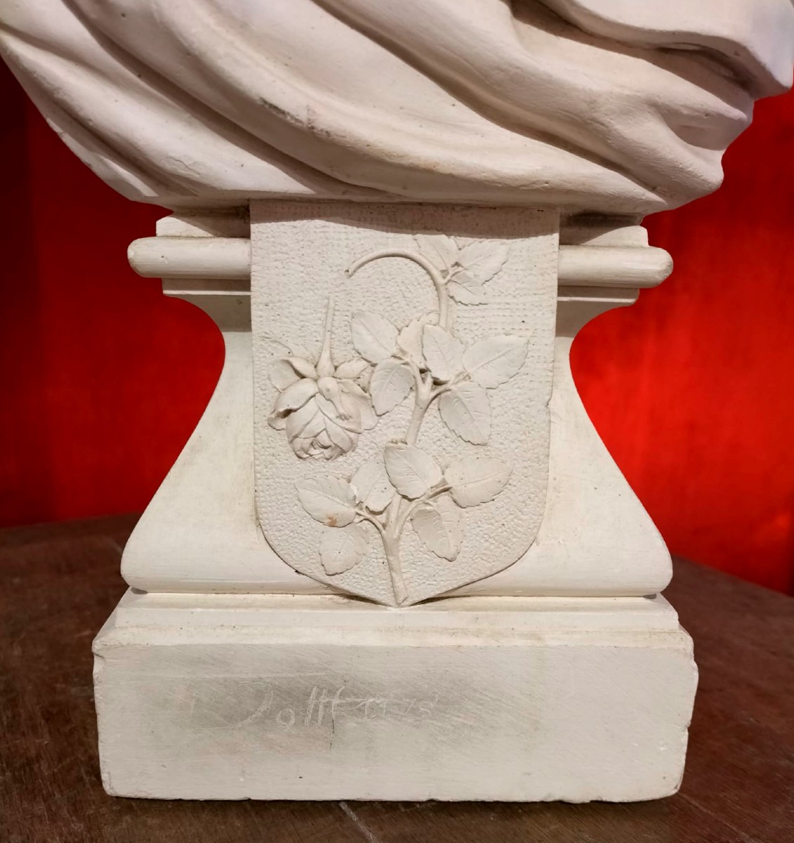 Plaster Bust Of A Child -photo-3