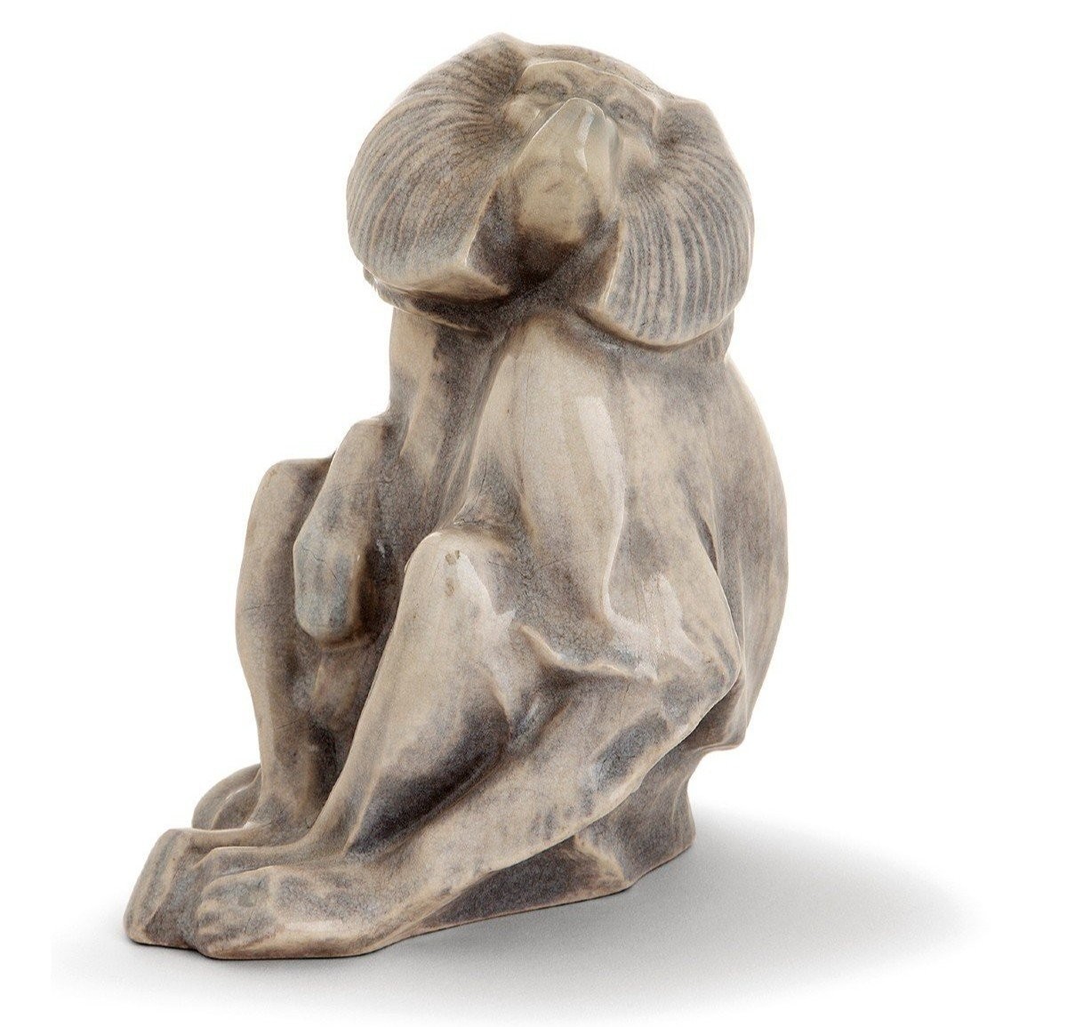 Art Deco Baboon By Georges Lucien Guyot (1885-1973)-photo-7