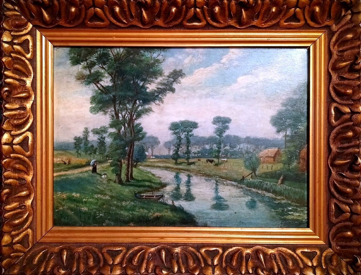 Impressionist School Country Walk