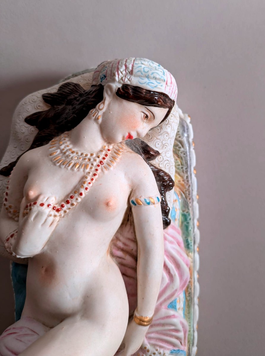Odalisque Biscuit Porcelaine 1900-photo-4