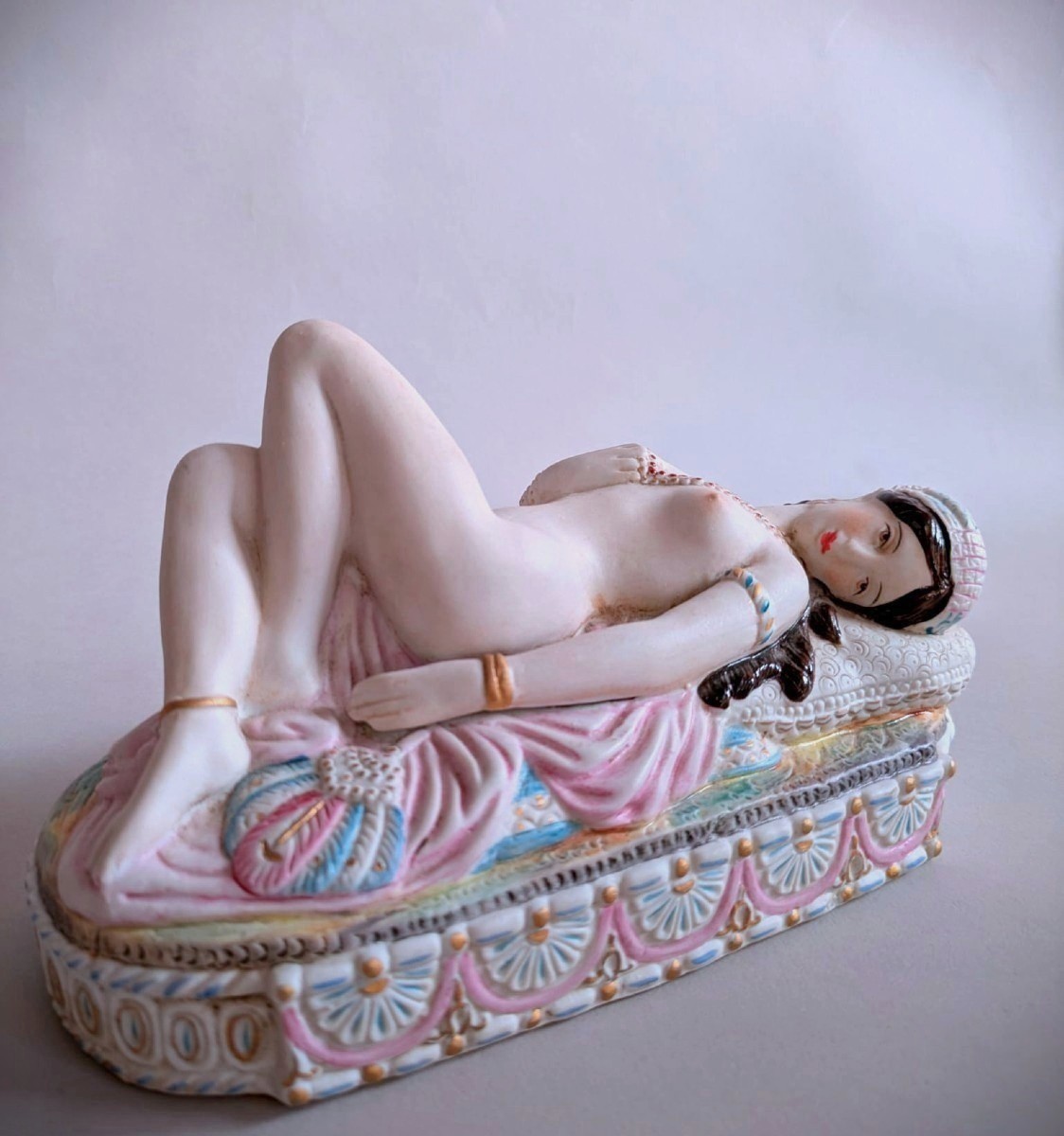Odalisque Biscuit Porcelaine 1900-photo-2