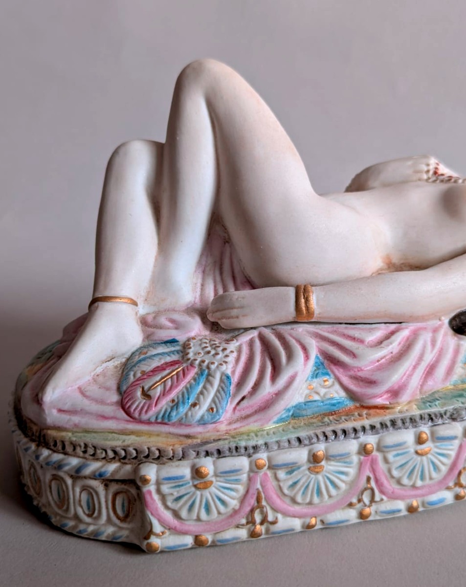Odalisque Biscuit Porcelaine 1900-photo-2