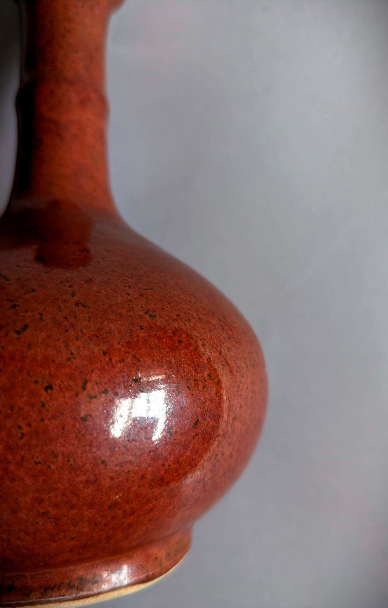 Chine Vase bouteille Porcelaine Qing (1644 - 1912)-photo-2