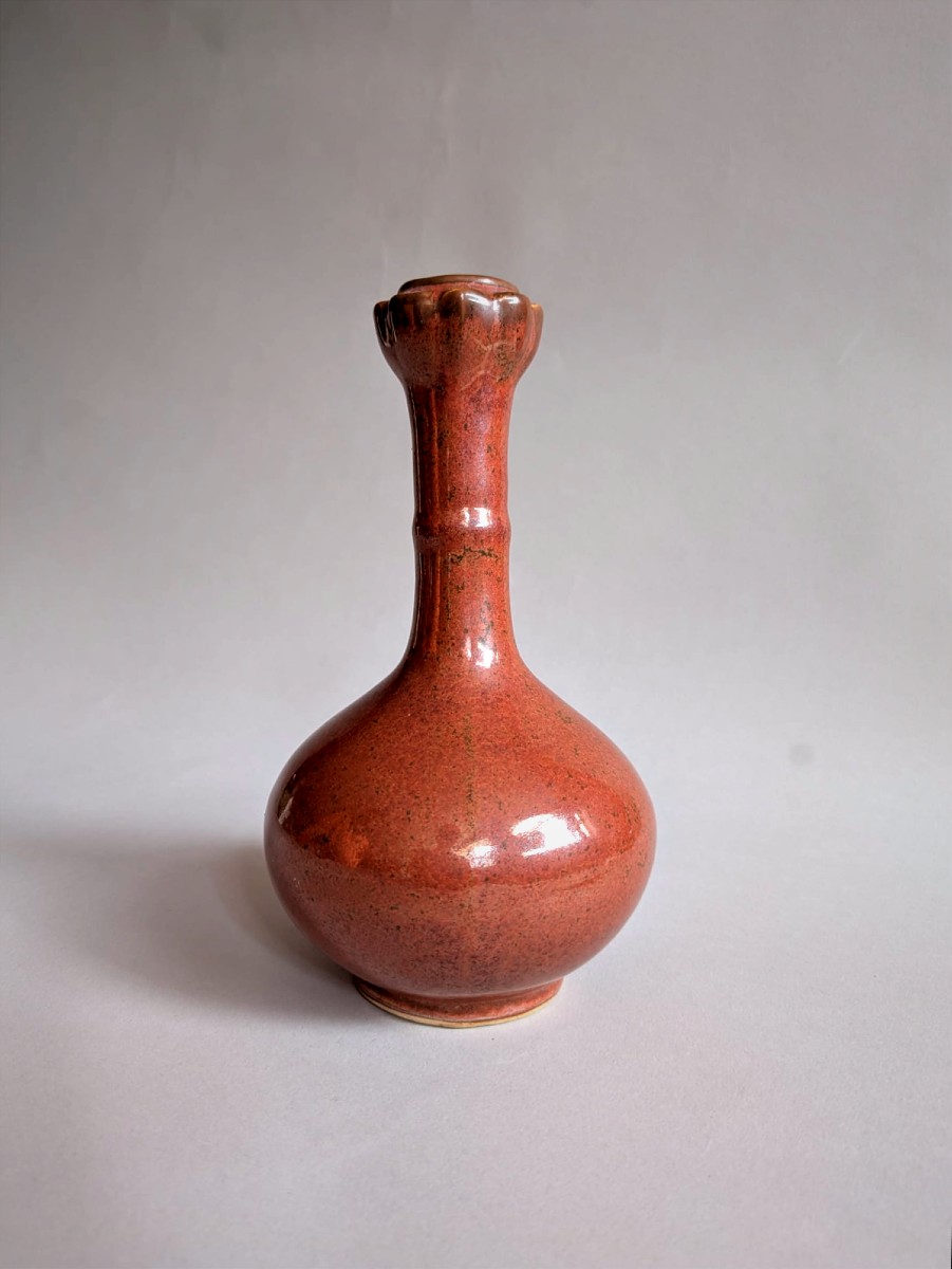 Chine Vase bouteille Porcelaine Qing (1644 - 1912)