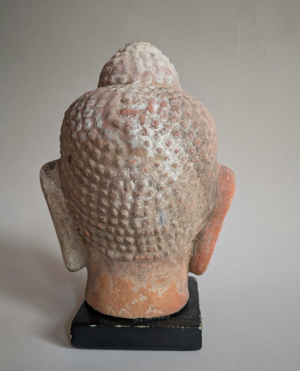 Grosse t&ecirc;te de Bouddha Tha&iuml;lande -photo-1