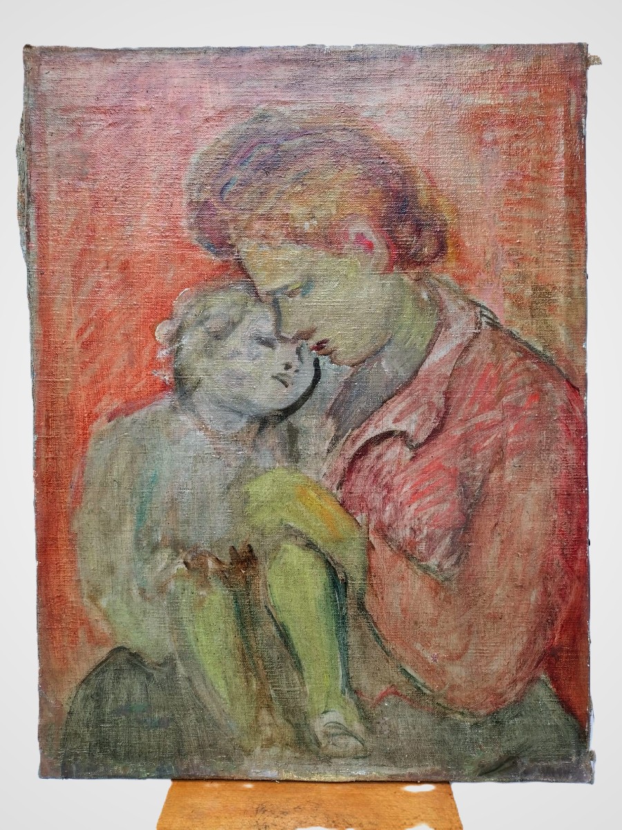 La berceuse Ecole impressionniste Vers 1880