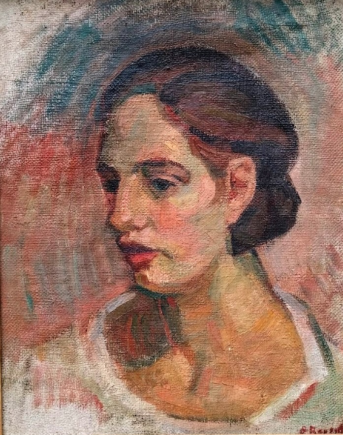 Portrait Jeune Femme Art D&eacute;co 1930 -photo-2