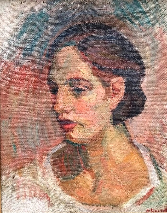 Portrait Jeune Femme Art D&eacute;co 1930 -photo-2