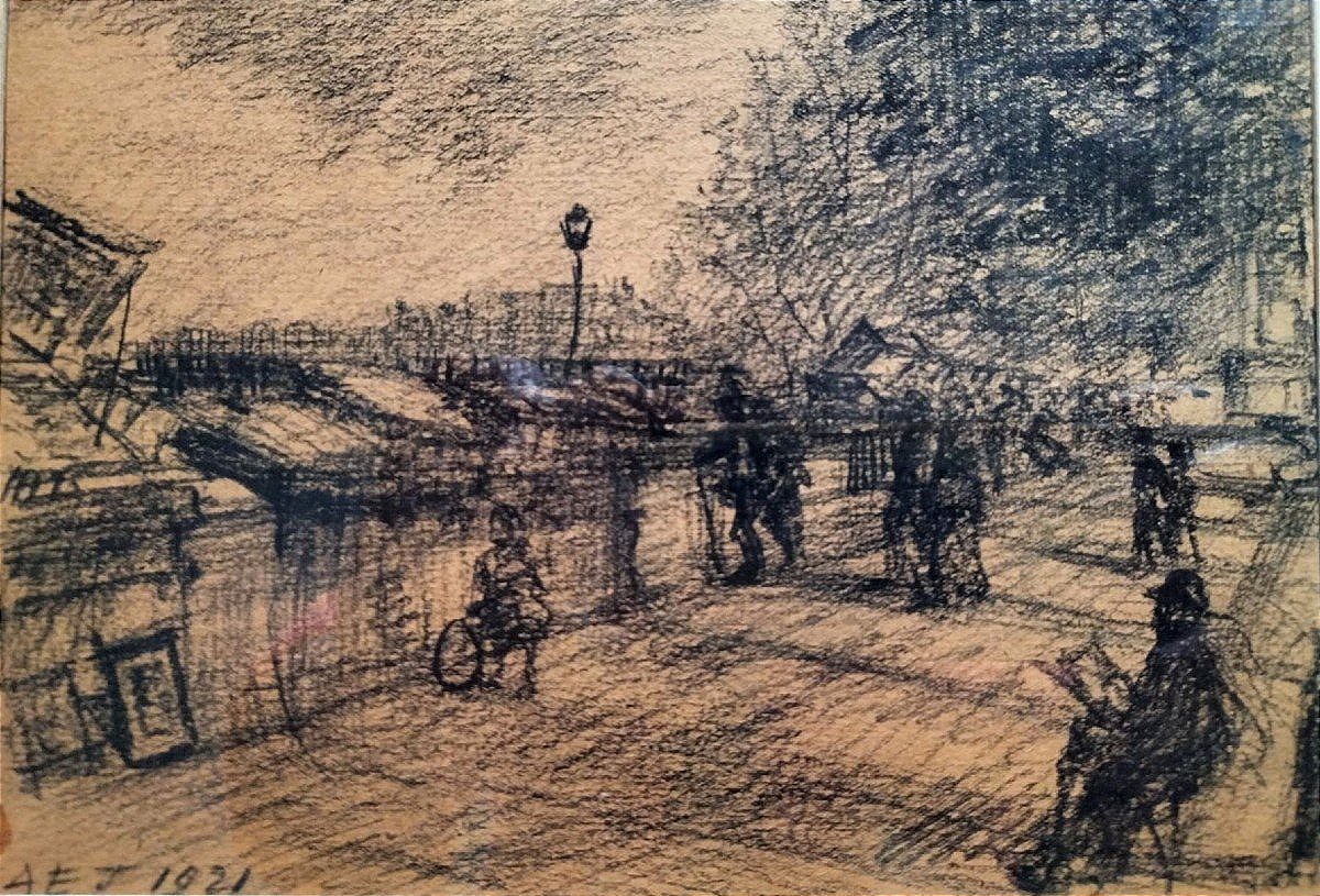 Quais De Paris bouquinistes 1922-photo-3