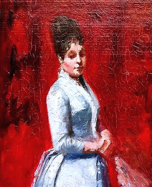 Woman With A Fan, 1870-photo-2