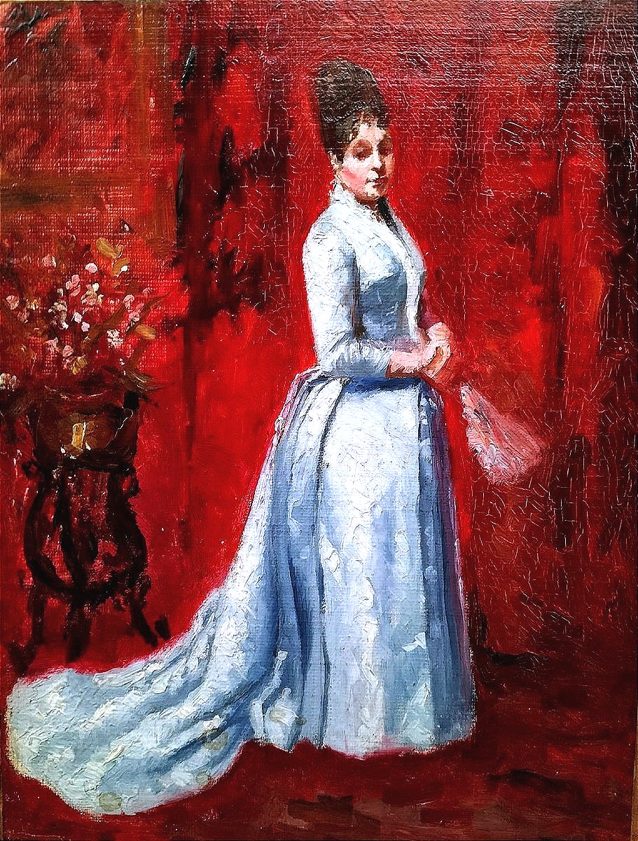 Woman With A Fan, 1870