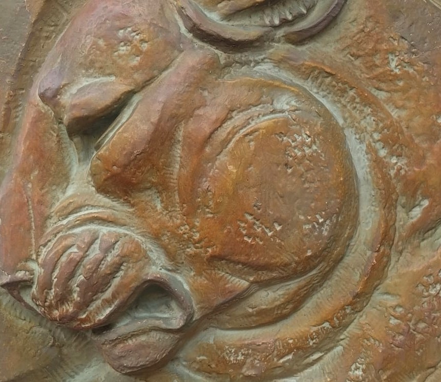 Art Deco Terracotta Tiger-photo-4