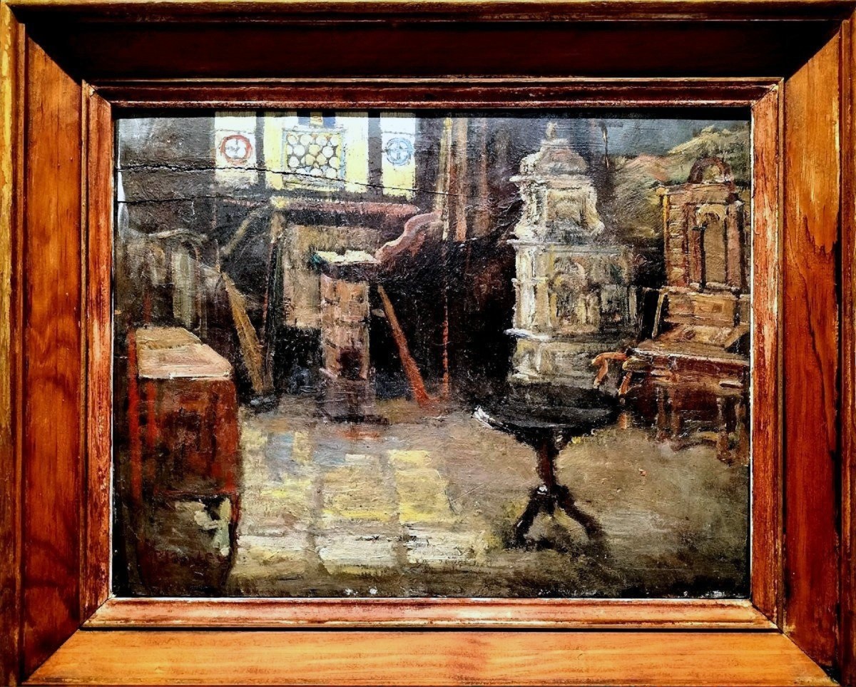 The Gilles Plantey (1881-1974) Music Room Interior