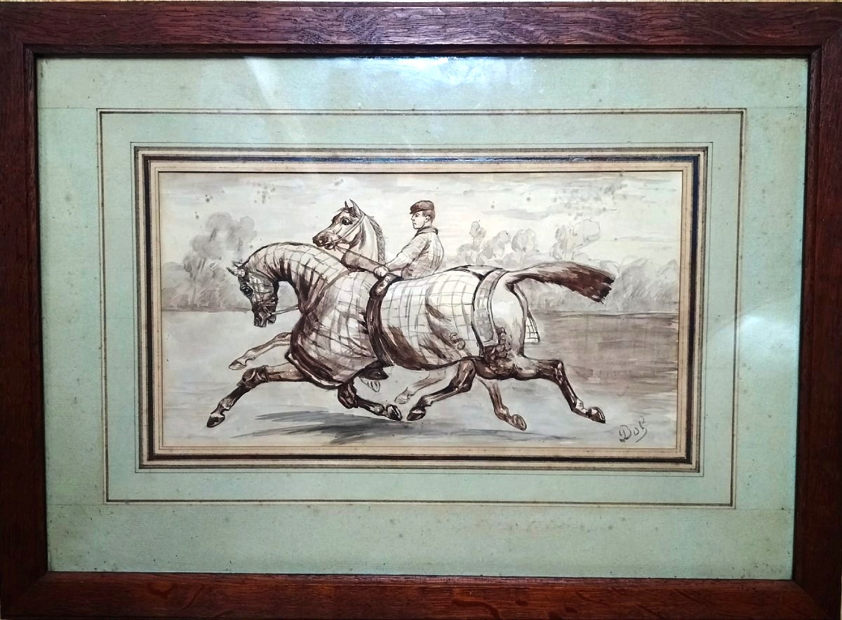 The Stable Boy With His Horses, 1870  