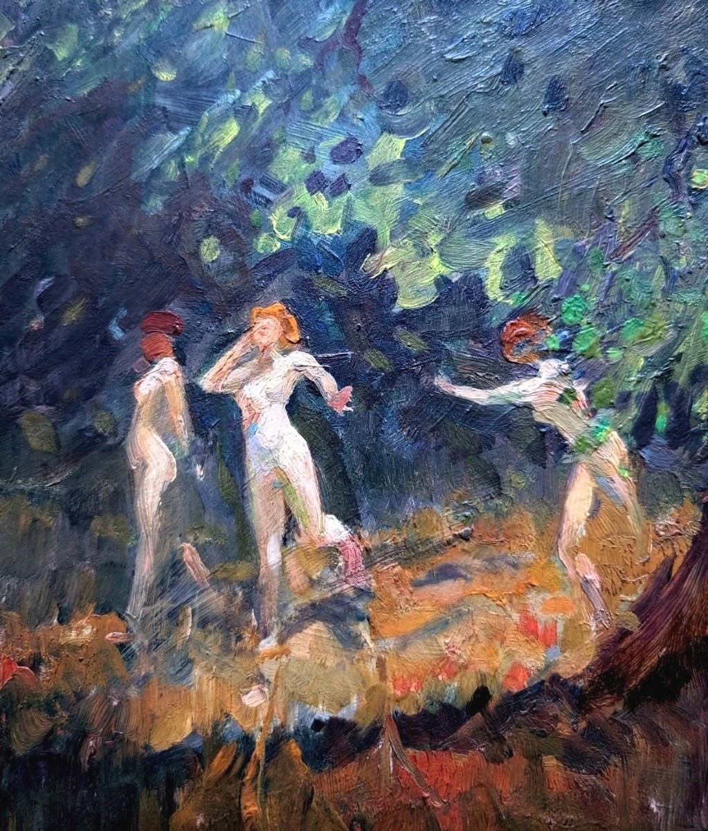 Curiosa Satyr And Nymphs 1900-photo-2