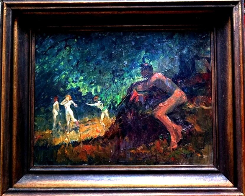 Curiosa Satyr And Nymphs 1900