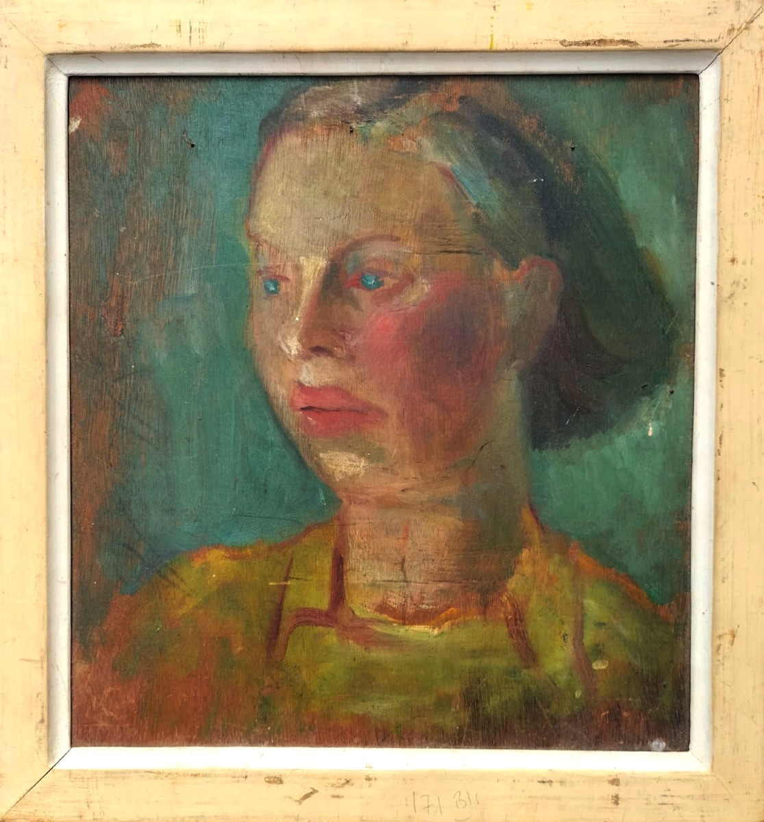 Portrait de Femme Expressionniste 1930
