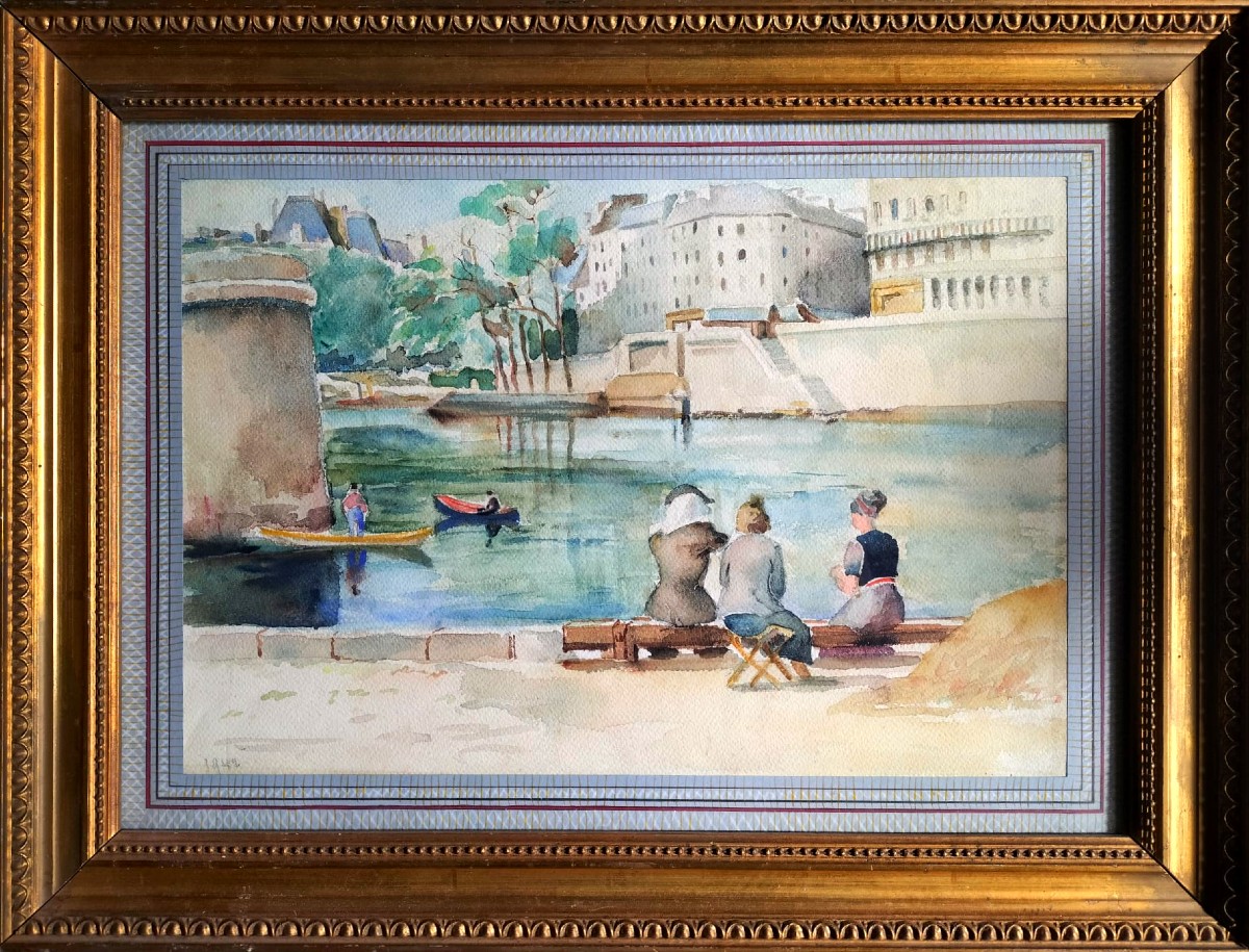 Les quais de Seine Paris