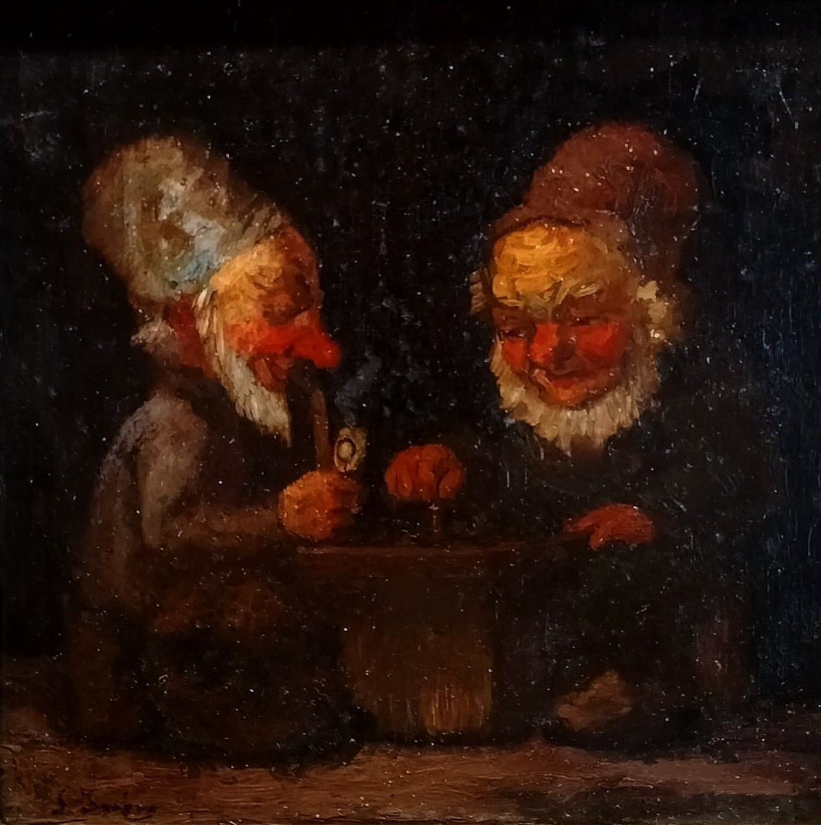 Les nains joueurs d'échecs 1880-photo-2