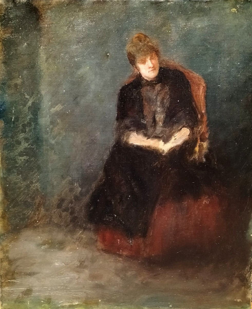 Portrait Of An Impressionist Woman