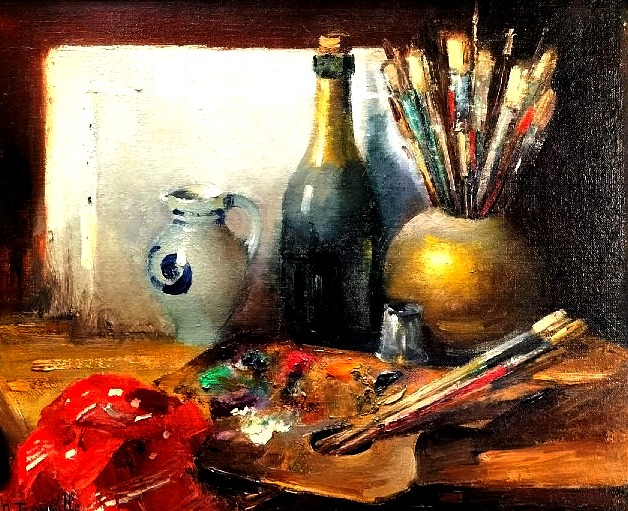 La Nature morte du peintre-photo-2