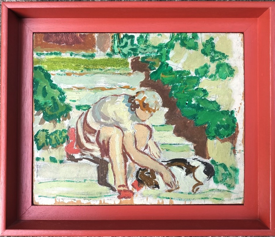 Woman In The Garden, 1930