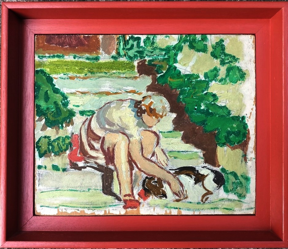 Woman In The Garden, 1930