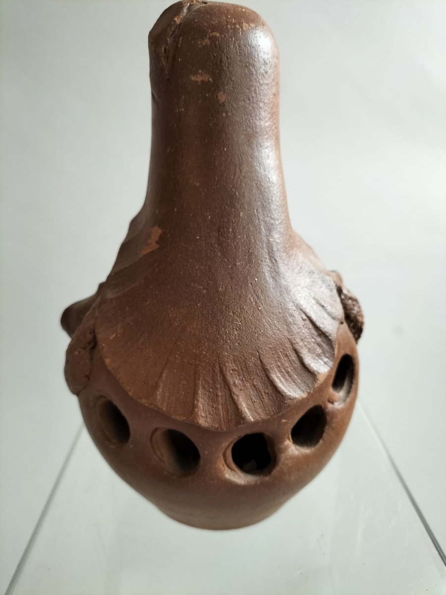 Sculpture anthropomorphe terre cuite-photo-3