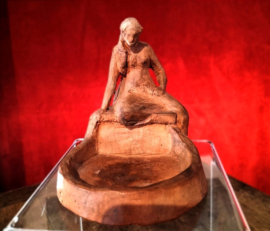 Sujet Terre Cuite art nouveau 1880