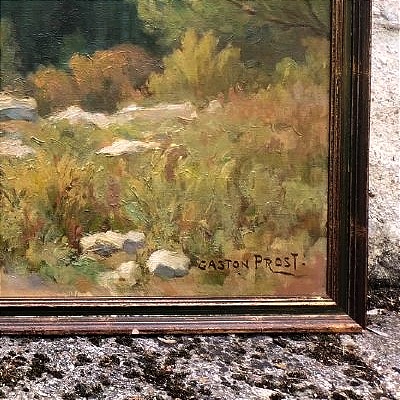 Grand Paysage  Montpellier Gaston Prost 1930-photo-3