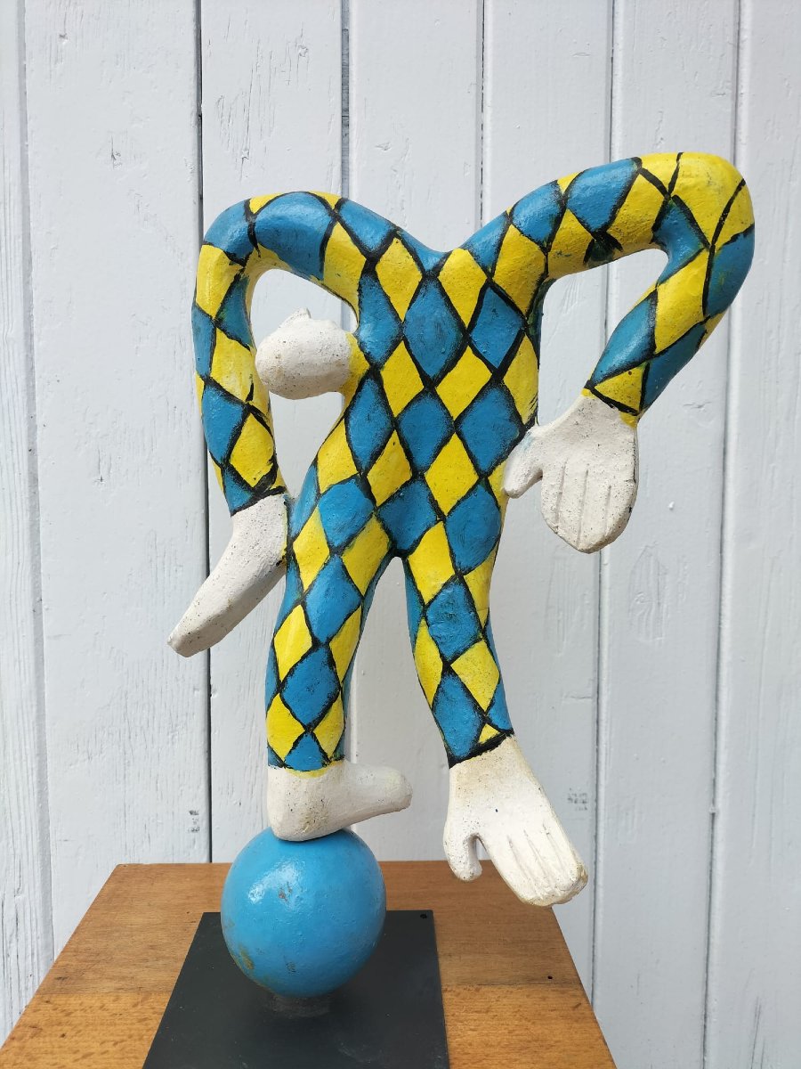 Unique Artwork: Harlequin Sculpture -photo-3