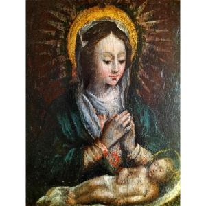 Nativity Virgin And Child Early XVII