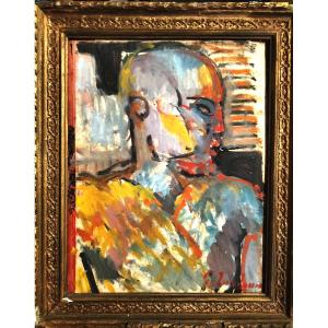 Portrait  Profil Expressionniste 