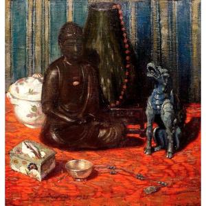 Nature Morte Chinoisante au Bouddha 1927
