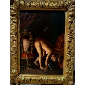 Nu licencieux fin XVIII-&egrave;me si&egrave;cle