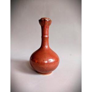 Chine Vase bouteille Porcelaine Qing (1644 - 1912)