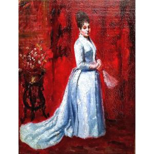 Woman With A Fan, 1870