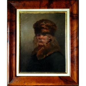 Portrait de Cosaque John Pradier (1845-1912)