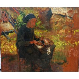Impressionist School Bretagne Paysanne