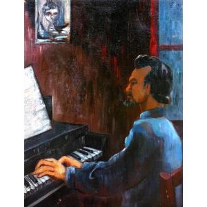 Le pianiste portrait 1930