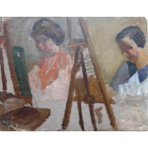 Femmes &agrave; l'atelier 1900