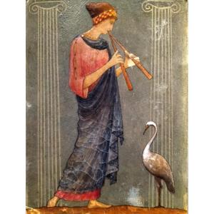 The Aulos Player Wore A Symbolist-style Outfit