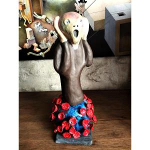 Sculpture: *the Scream* By Munch 