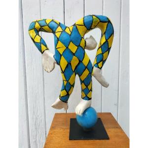 Unique Artwork: Harlequin Sculpture