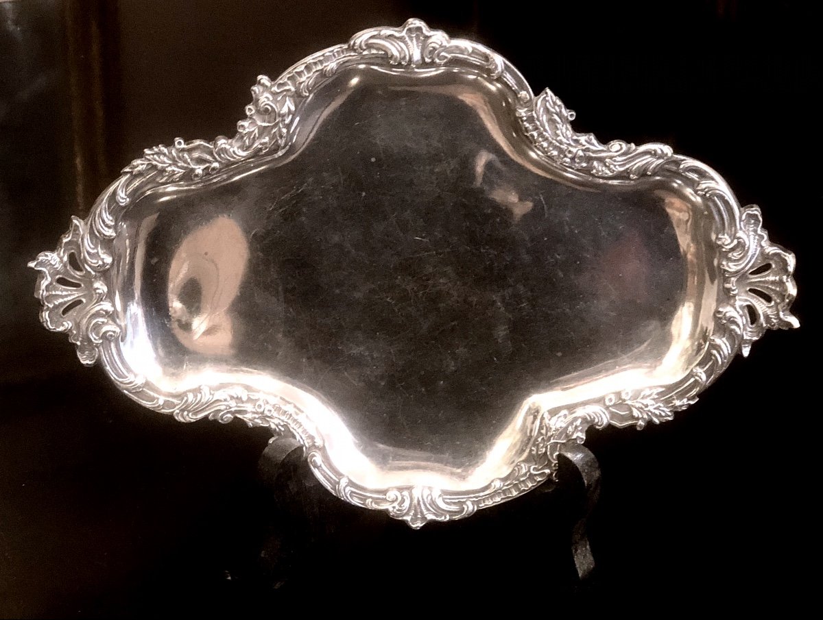 Quadrilobed Silver Tray
