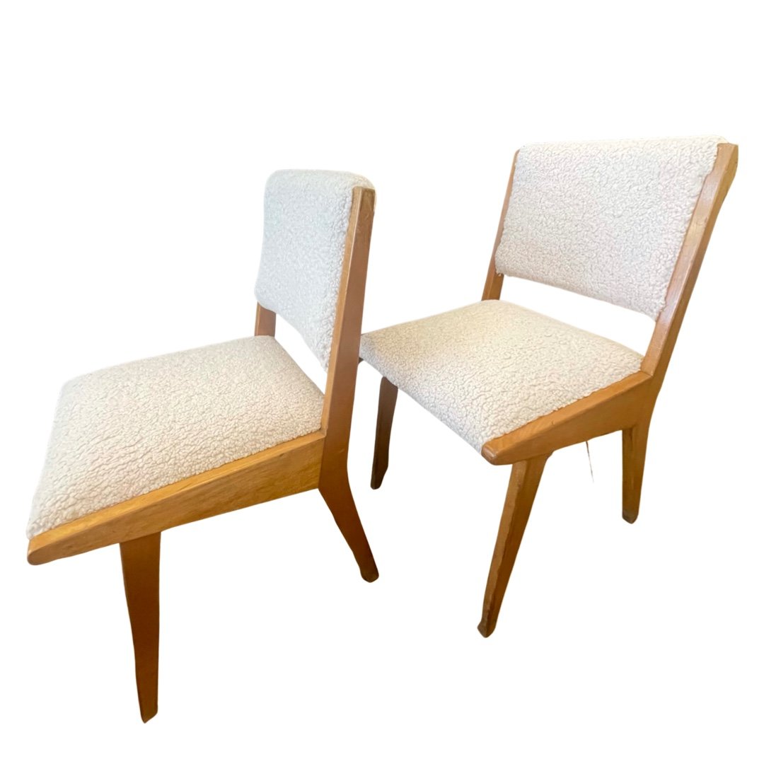 5 Chairs By Jens Risoms For Knoll, 1950s 